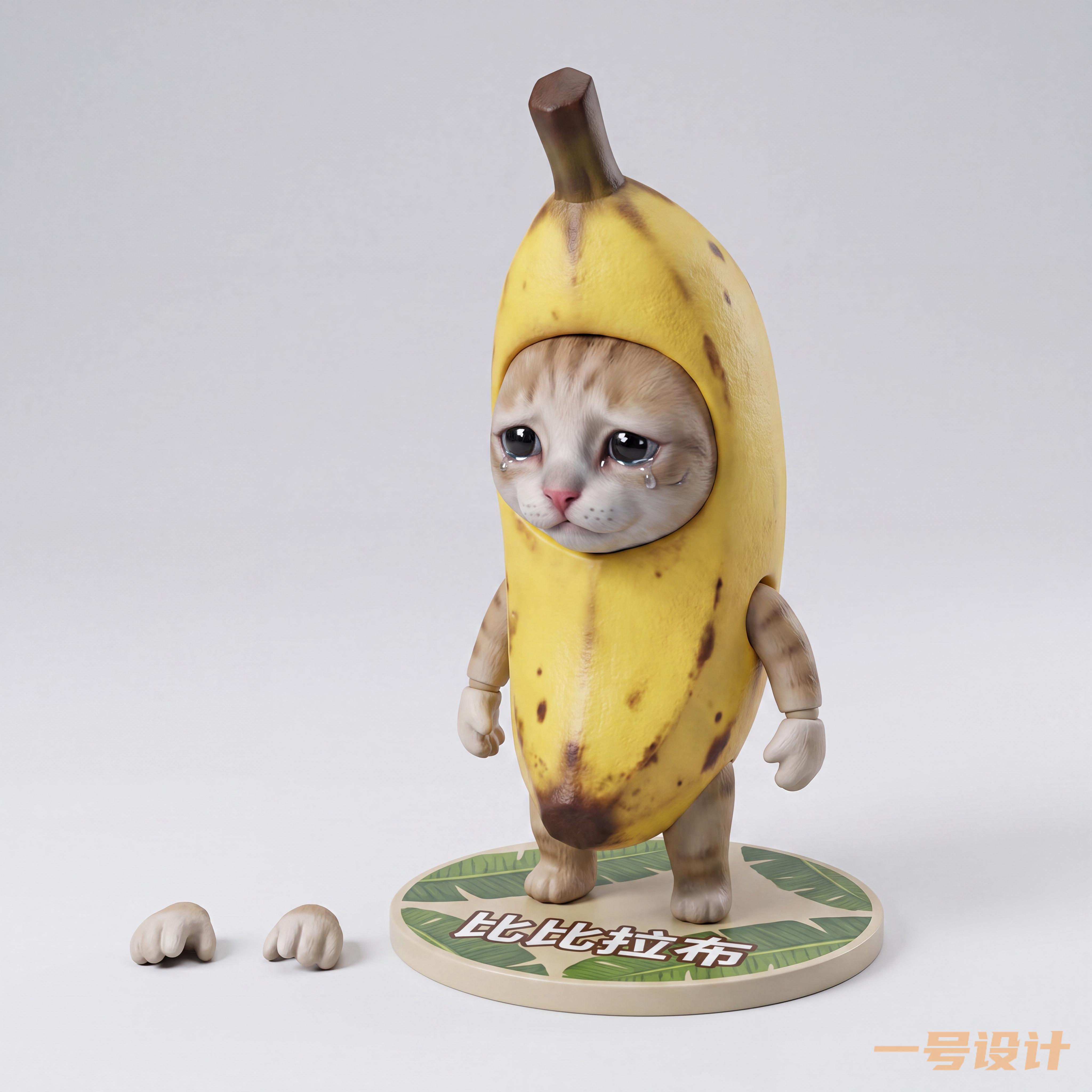 手办2D产品设计效果图
