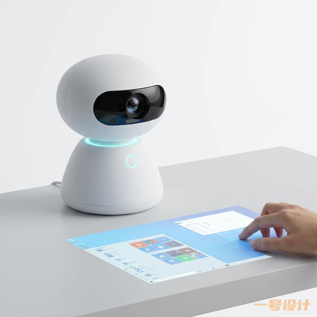 Ai触控投影2D产品设计效果图