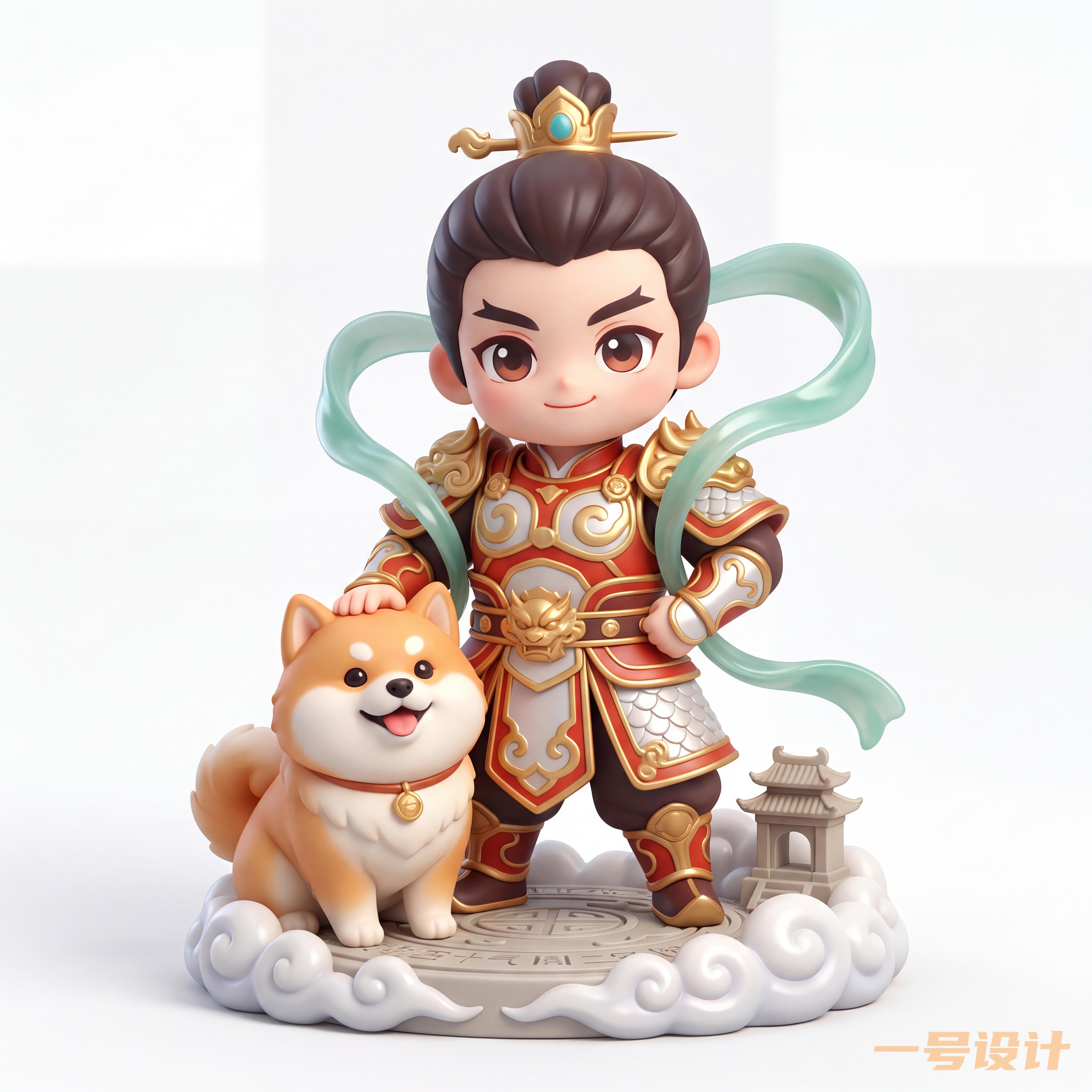 手办2D产品设计效果图