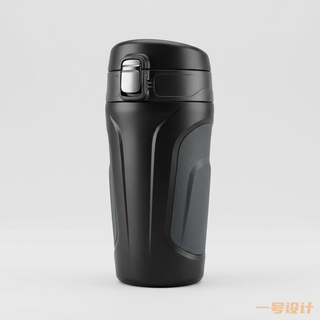 保温咖啡杯产品设计效果图